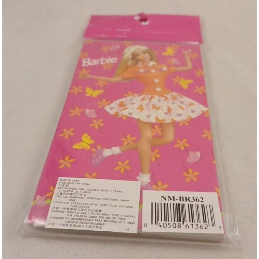 RARE 1998 Mattel/FLOMO Barbie Notebooks 2 pk Party Favors-SEALED!